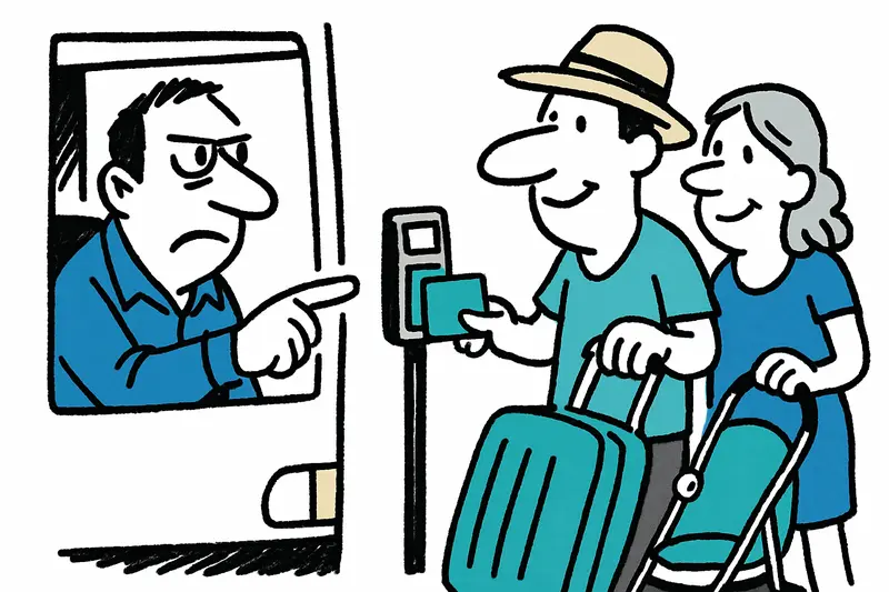 ¿Quién paga la cuenta? Cuando los turistas viajan gratis en autobús con tarjetas de residentes