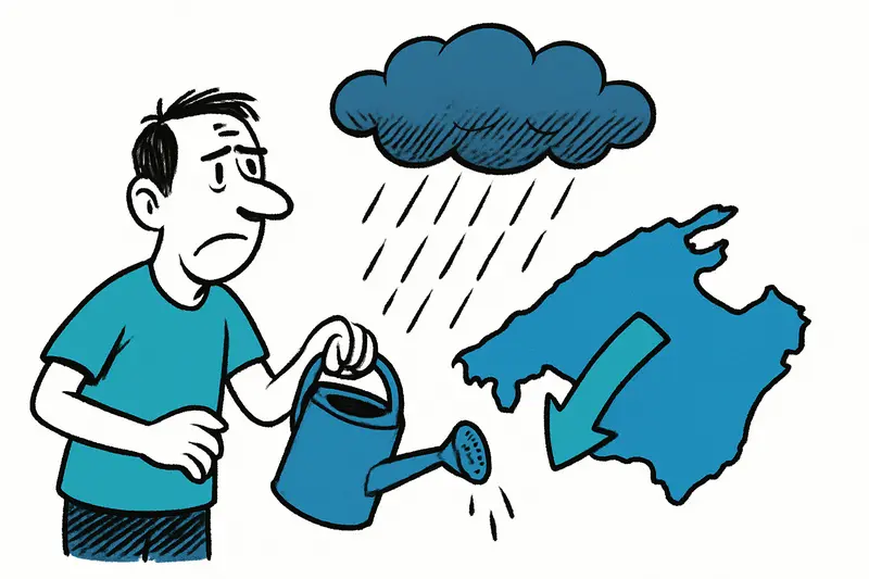 Lluvias a la vista – ¿será suficiente el agua al final de la semana para Mallorca?