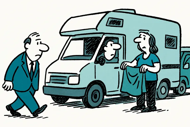 Más de 60 autocaravanas: cuando las calles de Ciutat Jardí se convierten en refugio de emergencia