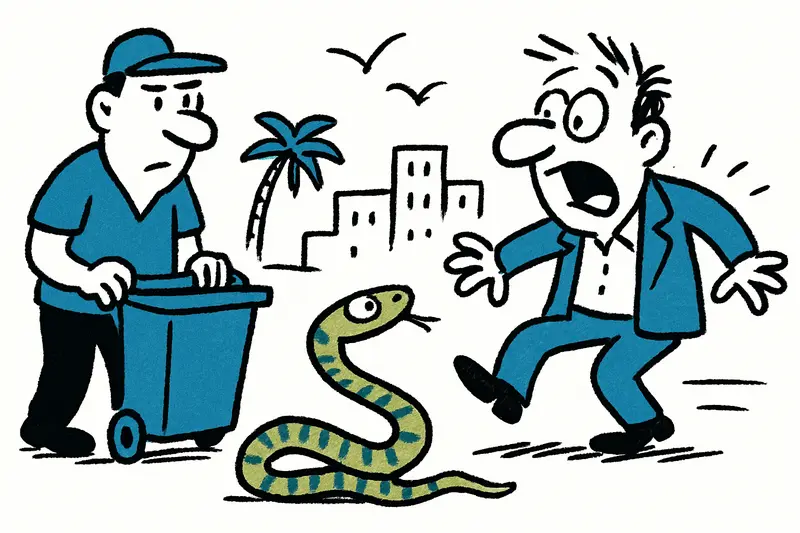 Amarillo verdoso y en movimiento: la Zornnatter en Mallorca — lo que importa ahora