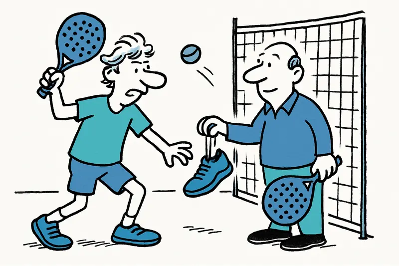 Zverev cambia las zapatillas de tenis por pádel: visita breve al Mallorca Country Club