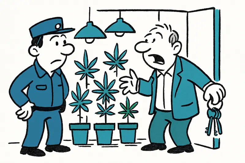 Desahucio en Son Servera: Cómo una actuación de un agente judicial reveló una plantación profesional de cannabis