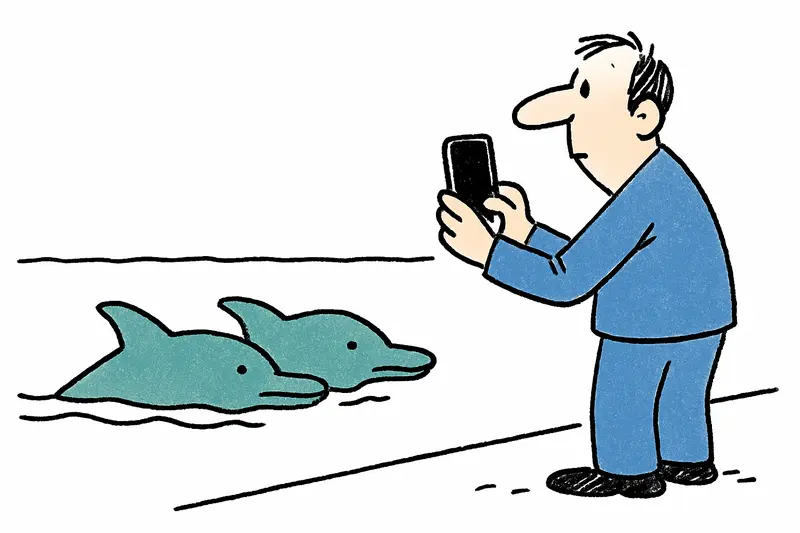 Dos delfines avistados inusualmente cerca de Santa Ponsa