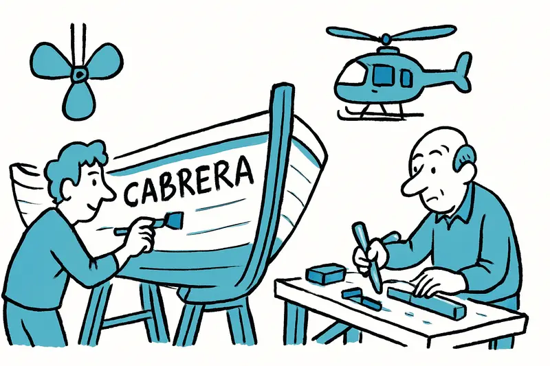 Entre pista y quilla: cómo en Son Bonet vive la construcción de barcos en Mallorca